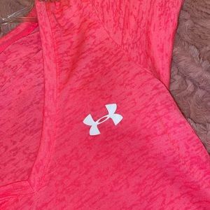 Pink Breast Cancer Under Armor V-neck